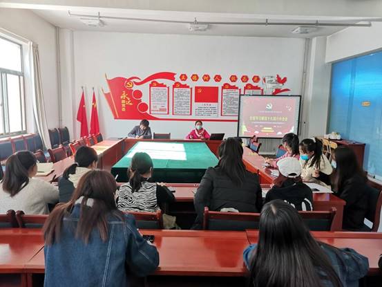best365网页学生党支部召开“十九届六中会”精神学习会议