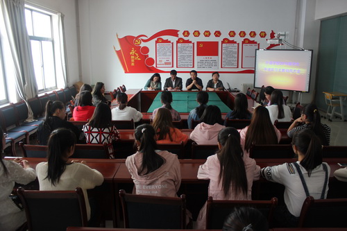 best365网页版登录16级赴平凉实习支教学生动员大会