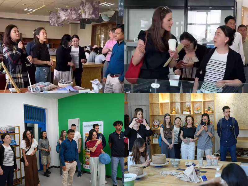 best365网页“双带头人”教师党支部书记参加甘肃省国际交流员参观兰州新区职教...